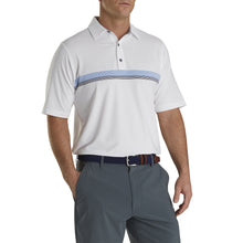 Load image into Gallery viewer, FootJoy Lisle Chestband Self Collar Mens Golf Polo
 - 1