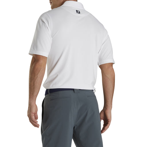 FootJoy Lisle Chestband Self Collar Mens Golf Polo