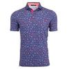 Greyson Flora and Fauna Mens Golf Polo