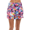 Lucky in Love Techno Tropic Midnight 12in Womens Golf Skort