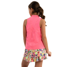 Load image into Gallery viewer, Lucky in Love Birdie Girls Sleeveless Golf Polo
 - 6