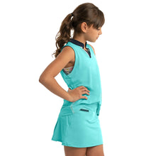 Load image into Gallery viewer, Lucky in Love Birdie Girls Sleeveless Golf Polo
 - 8