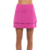 Lucky in Love Snap to It Passion Pink 15.5in Womens Golf Skort