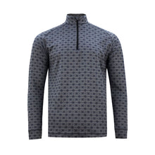 Load image into Gallery viewer, Swannies Cardin Charcoal Men Golf 1/4 Zip Pullover - Chrcl Hthr/Chrc/XL
 - 1