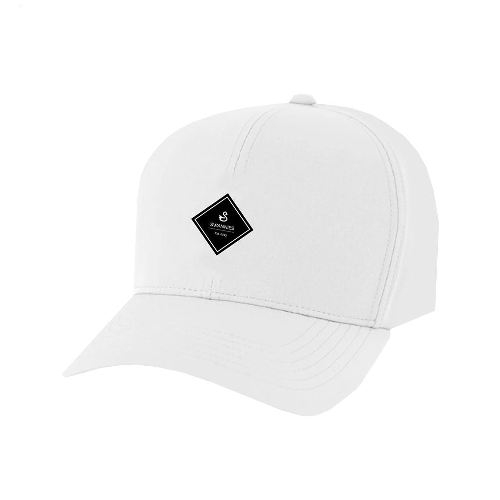 Swannies Jones White Mens Golf Hat