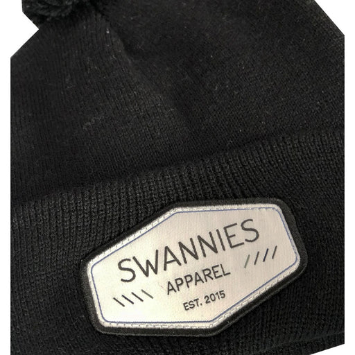 Swannies Farrell Black Mens Golf Beanie