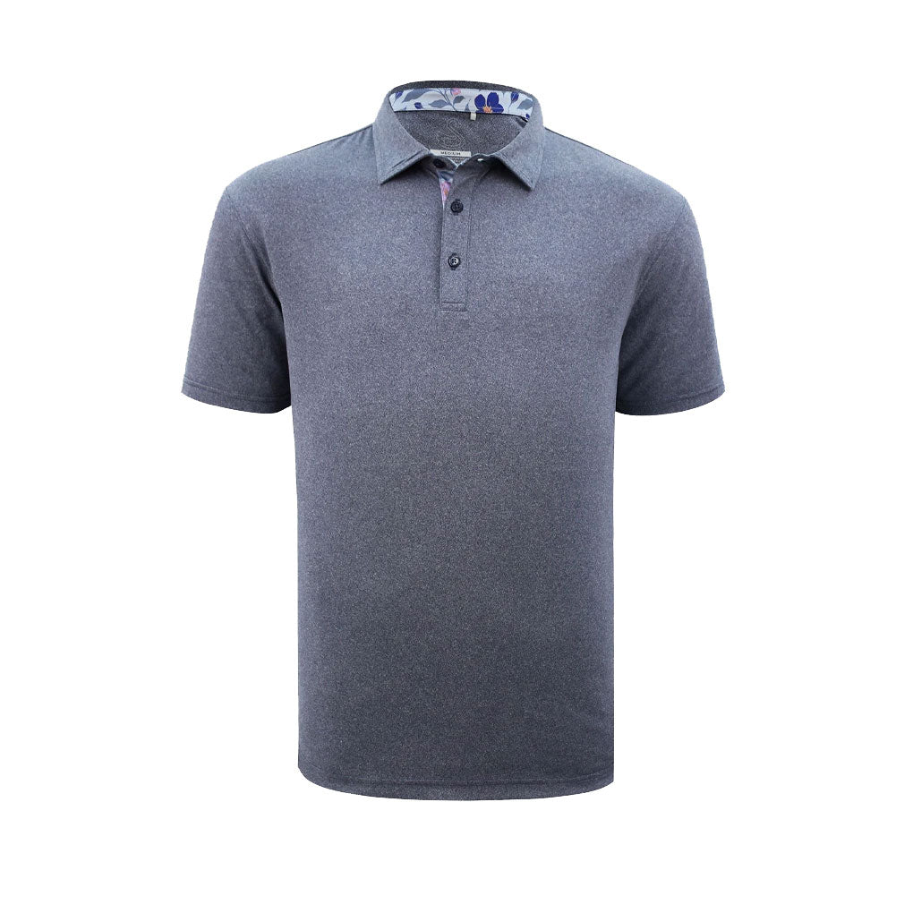 Swannies Burton Navy Mens Golf Polo