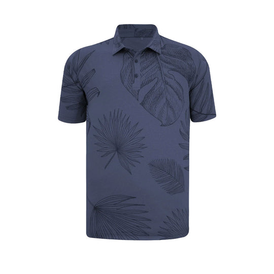 Swannies Bigley Navy Mens Golf Polo