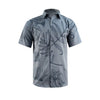 Swannies Madden Button Down Storm Heather Mens Golf Polo