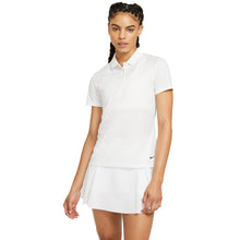 Load image into Gallery viewer, Nike Dri-FIT Printed Womens Golf Polo - WHITE 100/XL
 - 1