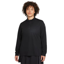 Load image into Gallery viewer, Nike Dri-FIT Victory UV Womens Golf 1/2 ZIp - BLACK 010/XL
 - 1