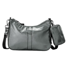 Load image into Gallery viewer, Oliver Thomas No Chaos Crossbody - Metallic Silver
 - 5