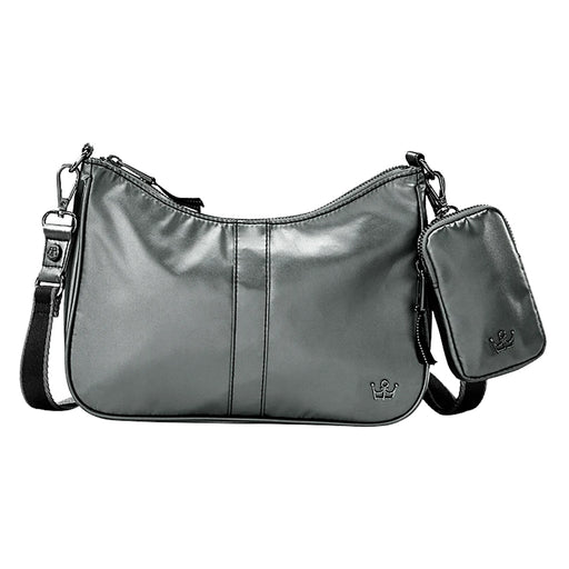 Oliver Thomas No Chaos Crossbody - Metallic Silver