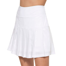 Load image into Gallery viewer, GGBlue Zippy 18in Womens Pleated Golf Skort - BASIC WHT B022/XL
 - 1