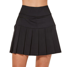 Load image into Gallery viewer, GGBlue Zippy 18in Womens Pleated Golf Skort - BLACK B024/XL
 - 2