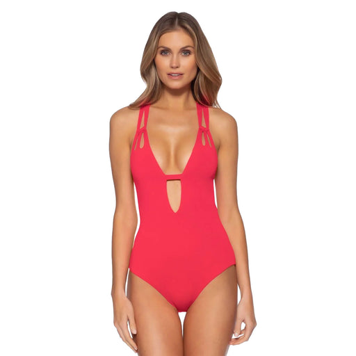 Becca Color Code Cherry One Piece Womens Swimsuit