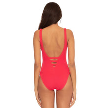 Load image into Gallery viewer, Becca Fine Line Sophie 1PC Cherry Womens Swimsuit
 - 2