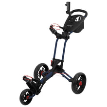 Load image into Gallery viewer, Bag Boy Spartan XL Golf Push Cart - Navy/Red
 - 2