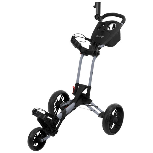 Bag Boy Spartan XL Golf Push Cart - Silver/Black