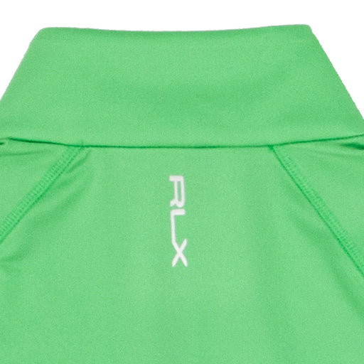 RLX UV Protect Green Womens 1/4 Zip Golf Pullover