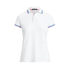 Polo Golf Ralph Lauren Val Pure White Womens Golf Polo