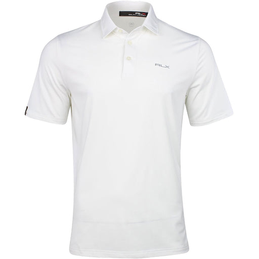 RLX Ralph Lauren Course Pure White Mens Golf Polo - Pure White/XXL