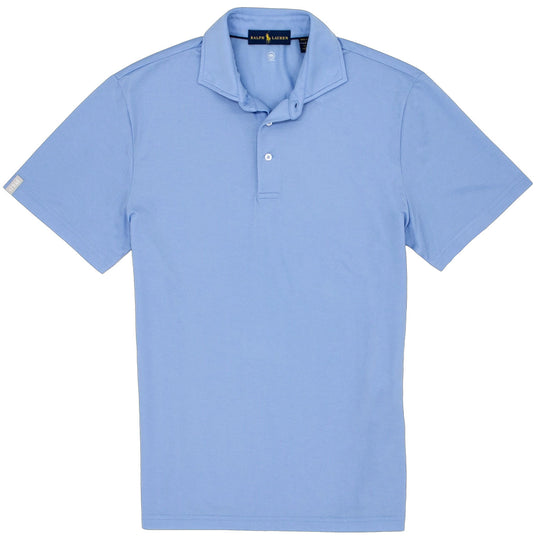 Polo Golf Ralph Lauren Solid Tour Pique Pro Fit Blue Lagoon Mens Golf Polo