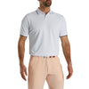 FootJoy Southern Living Solid White Mens Golf Polo
