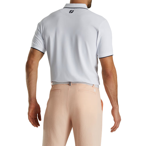 FootJoy Southern Living Solid White Mens Golf Polo