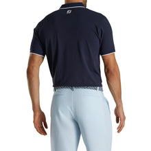 Load image into Gallery viewer, FootJoy Southern Living Solid Navy Mens Golf Polo
 - 2