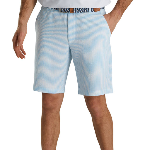 FootJoy Performance Blue-White Mens Golf Shorts