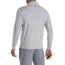 Load image into Gallery viewer, FootJoy Houndstooth Jacquard Grey Men Golf 1/4 Zip
 - 3