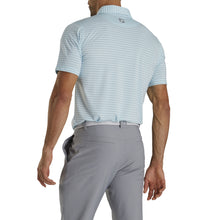 Load image into Gallery viewer, FootJoy AF Classic Stripe Ice Blue Men Golf Polo
 - 2