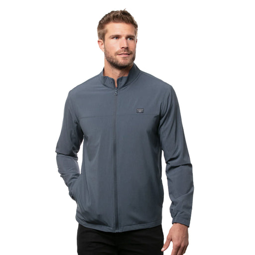 TravisMathew Tee Box Mood Indigo Mens Golf Jacket - M Indg/Vnt Indg/XXL