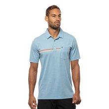 Load image into Gallery viewer, TravisMathew Cabana Heritage Blue Mens Golf Polo
 - 1