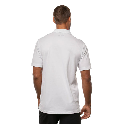 TravisMathew Good Life White Mens Golf Polo