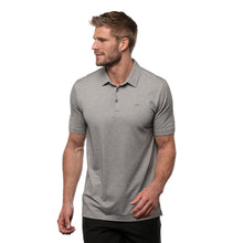Load image into Gallery viewer, TravisMathew Dime Piece Heather Grey Men Golf Polo
 - 1