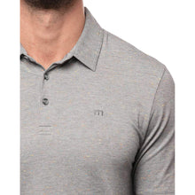 Load image into Gallery viewer, TravisMathew Dime Piece Heather Grey Men Golf Polo
 - 3