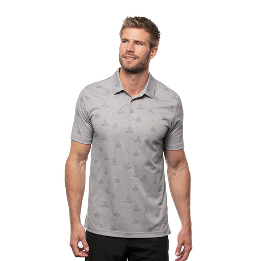 TravisMathew Bricktown Heather Mens Golf Polo