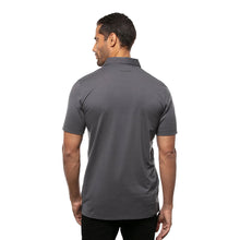 Load image into Gallery viewer, TravisMathew Bar Menu Heather Black Mens Golf Polo
 - 2