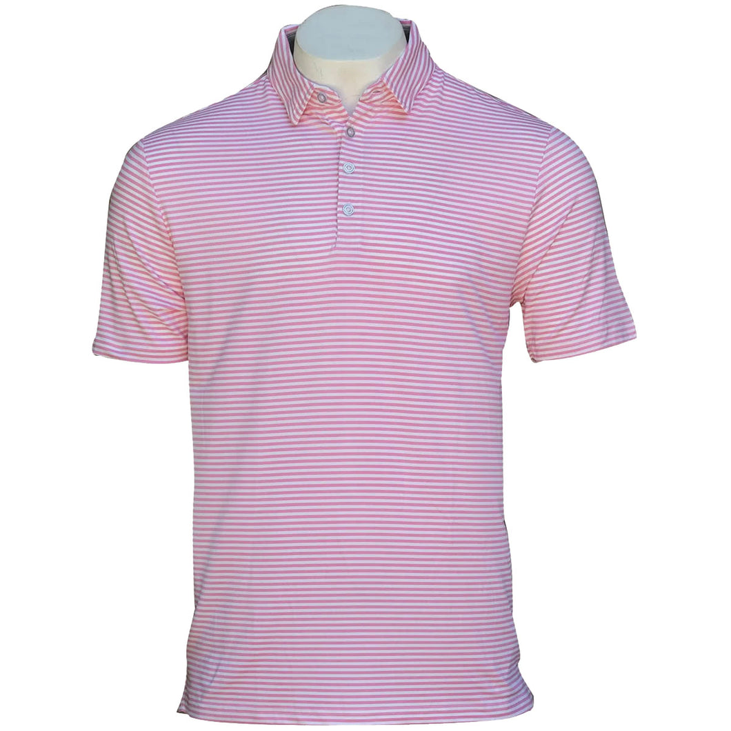 AndersonOrd Ocean Beach Prism Pink Mens Golf Polo