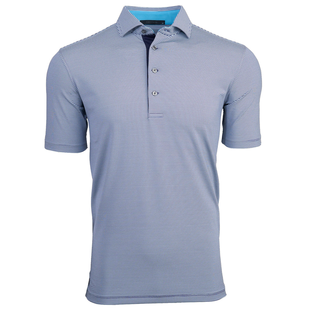 Greyson Saranac Moon Mens Golf Polo