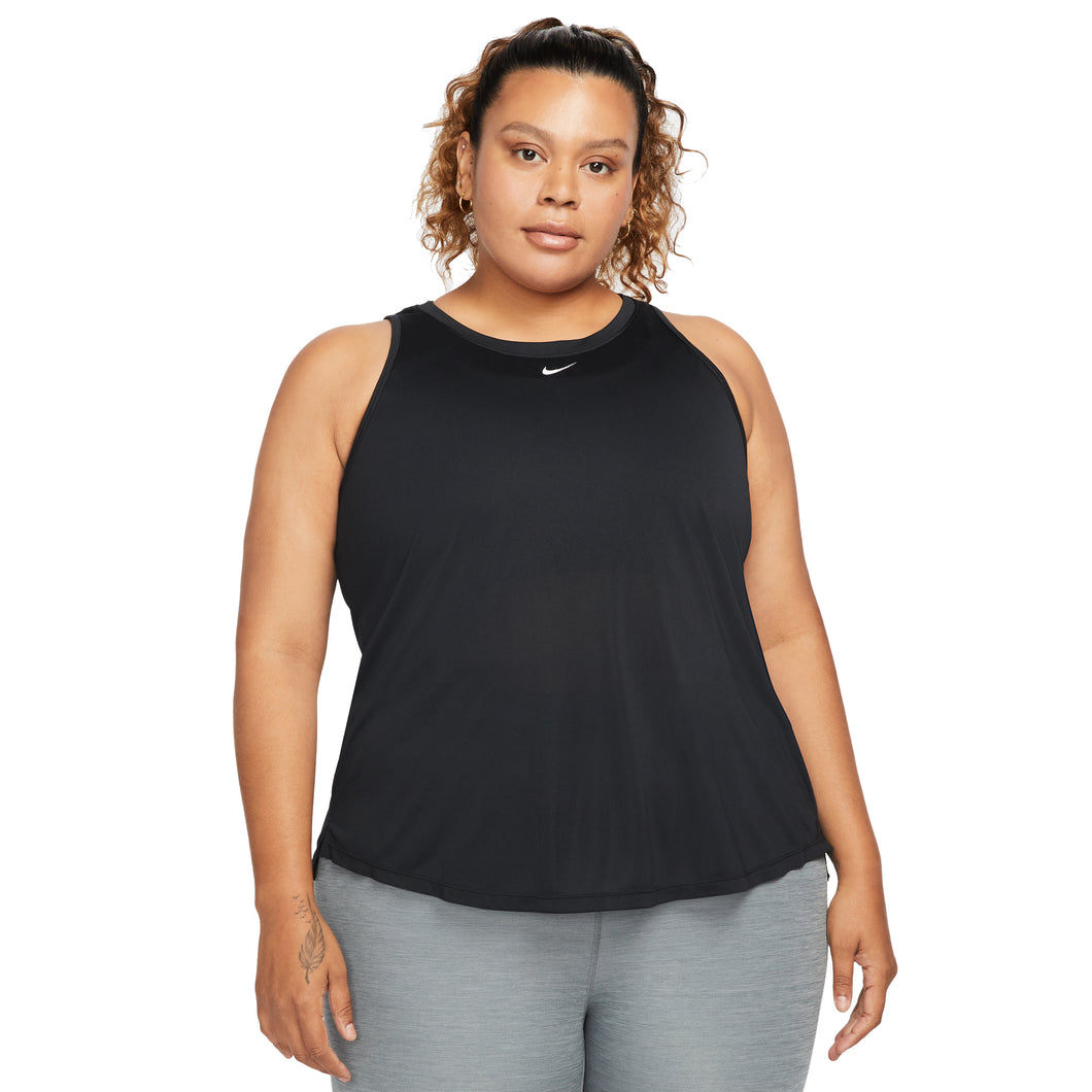 Nike Dri-FIT One Womens Training Tank Top - BLACK 010/XL