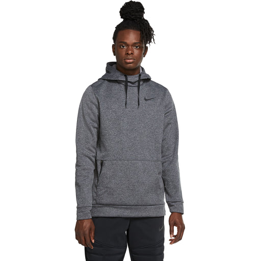 Nike Therma Mens Training Hoodie - CHARCL HTHR 071/XL