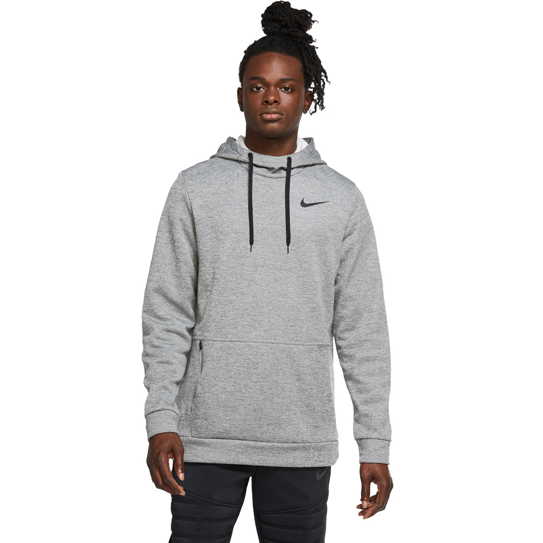 Nike Therma Mens Training Hoodie - DK GRY HTHR 063/XXL