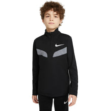 Load image into Gallery viewer, Nike Sport Dri-FIT Boys 1/4 Zip - BLACK 010/XL
 - 1