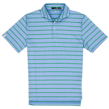 Load image into Gallery viewer, RLX Ralph Lauren Fwt Airflow Bl Grn Mens Golf Polo - Bl Lagon/Crs Gn/XL
 - 1
