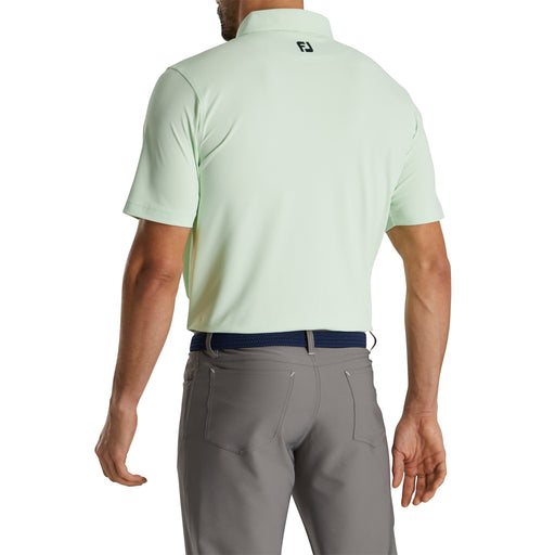 FootJoy Stretch Pique Mint Multi Men Golf Polo