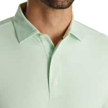 Load image into Gallery viewer, FootJoy Stretch Pique Mint Multi Men Golf Polo
 - 3