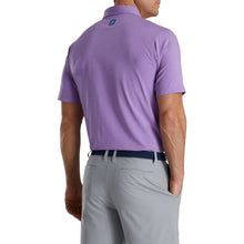 Load image into Gallery viewer, FootJoy Feeder Stripe Lisle Pink Mens Golf Polo
 - 2